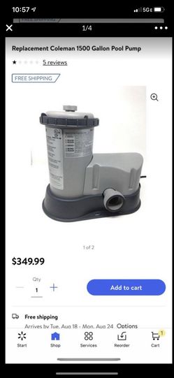 Pool pump new never used