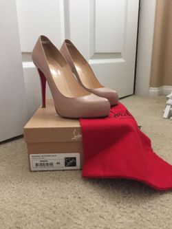 CHRISTIAN LOUBOUTIN ROLANDO 120 PATENT CALF