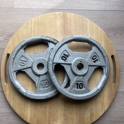 10 pound cast iron weight plates