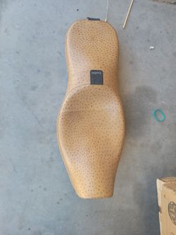 Corbin  Ostrich Motorcycle Seat