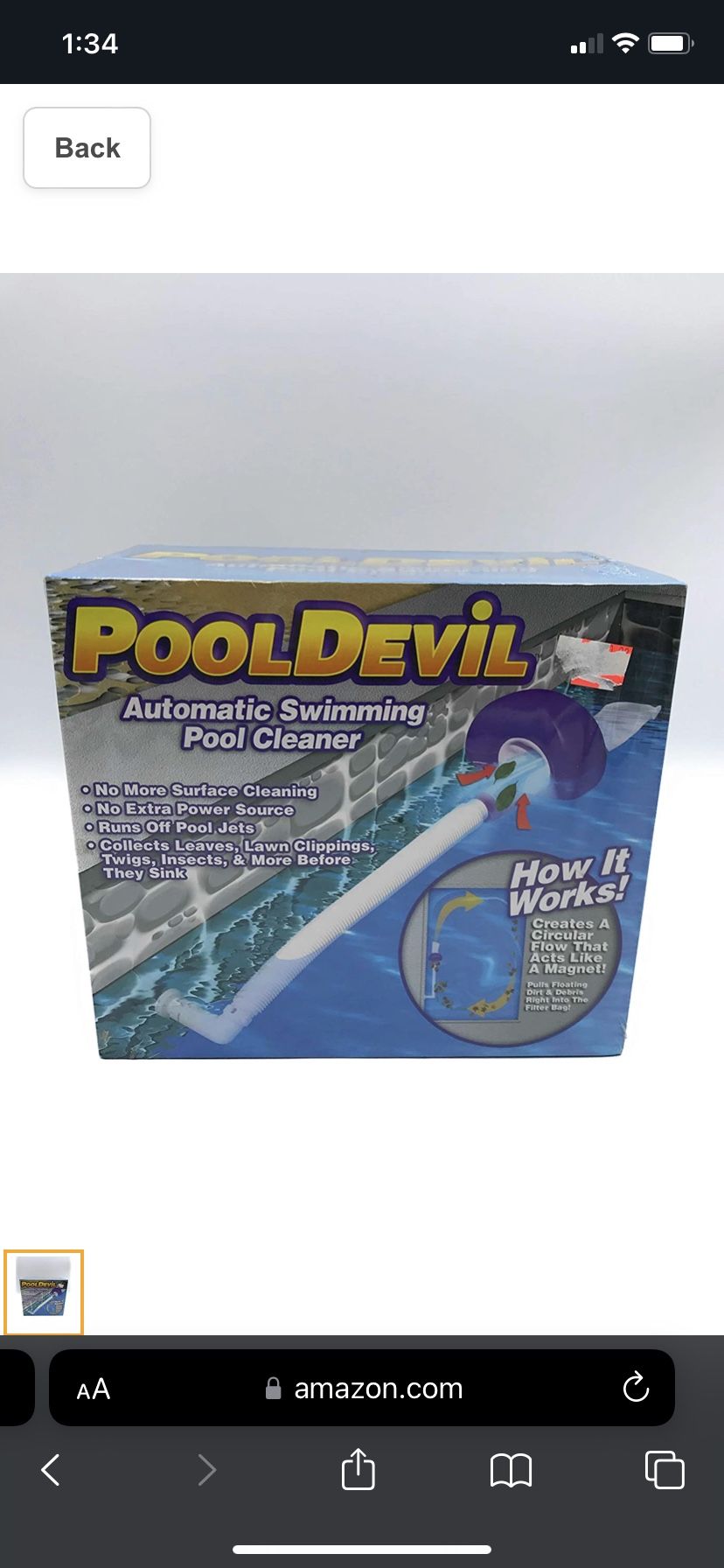 Pool Devil Pro Pool Skimmer Surface Skimmer