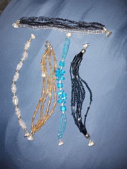 Beaded Magnetic  Bracelet 