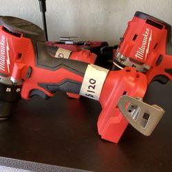 Milwaukee M18 Brushless 1/2 Hammer Drill (Tool-Only) $120