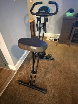 Foldable exercise bike