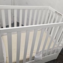 Cuna Nuevecita Madera Sólida Con Conchon