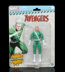 The Avengers Quicksilver Marvel Action Figure *BRAND NEW IN BOX* Hasbro 6"