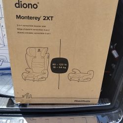 New diono Monterey 2XT 2 In 1 Convertible Booster Seat