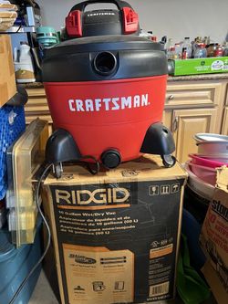 Craftsman 16 gal Corded Wet/Dry Vacuum 12 amps 120 V 5 HP