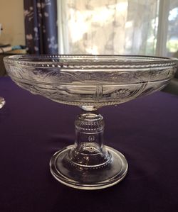 Glass Centerpiece or Candy Dish