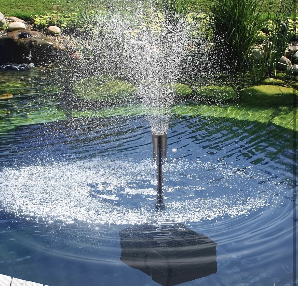 Submersible Pond Filter Pump Fountain Kit with Sterilizer For Sale $34.00 50%+ OFF Retail $69.99 NEW