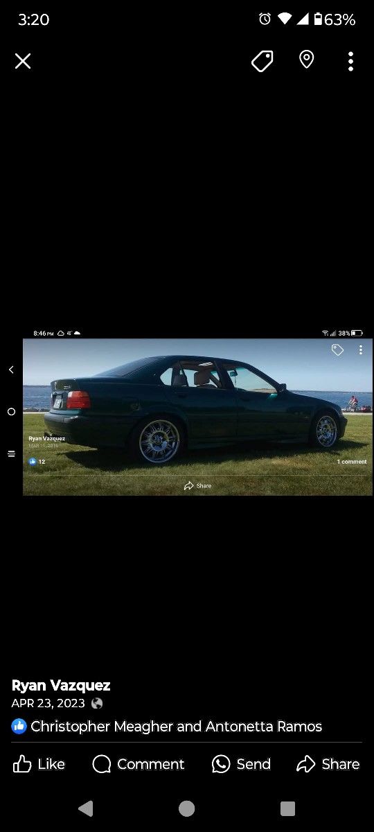 Used Chrome E36 Double Spoke Chrome 17inch Bmw Rims