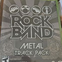 Rock Band Metal Track Pack