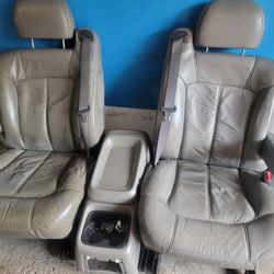 00 To 06 Tahoe Suburban Truck Leather Front Power Seats 