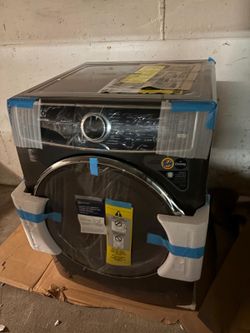 New electric washer and dryer