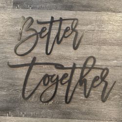 Decorative Metal Sign