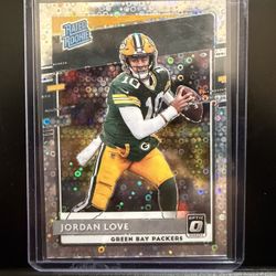 Jordan Love Optic Rc /125 Silver Circles