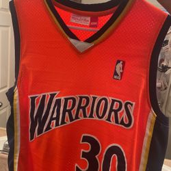 Mitchell n Ness curry jersey