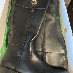 Tommy Hilfiger Riding Boots Women’s 9.5 M Black