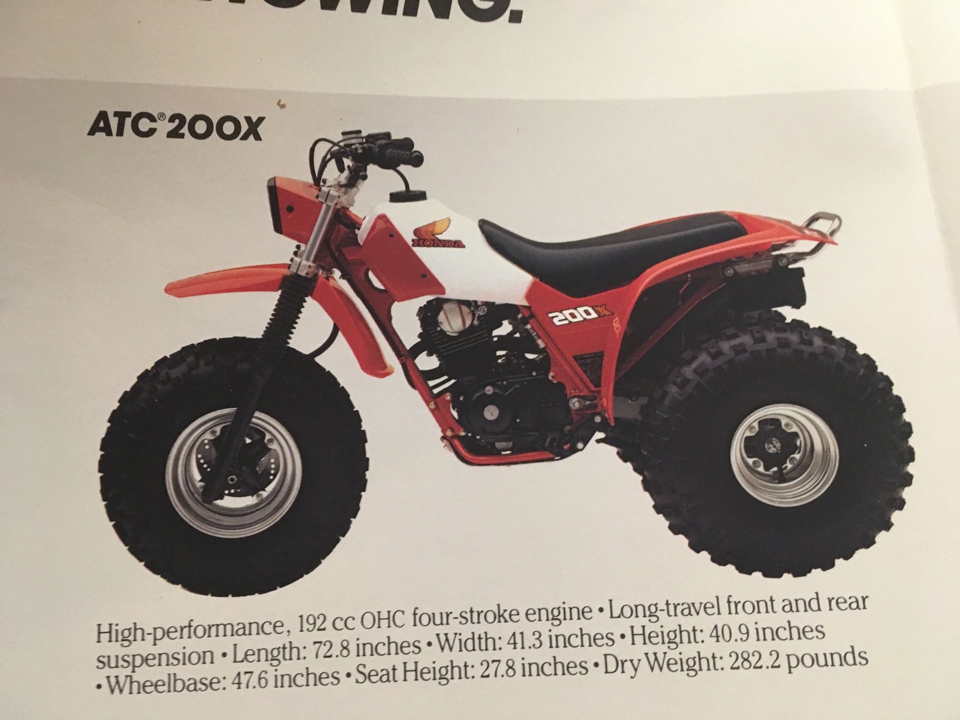 1983-85 Honda 200X parts