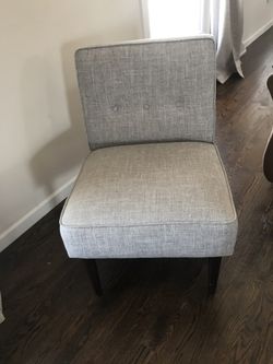Gray Accent Chair