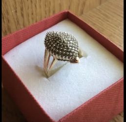 10k Gold Diamond Cluster Ring
