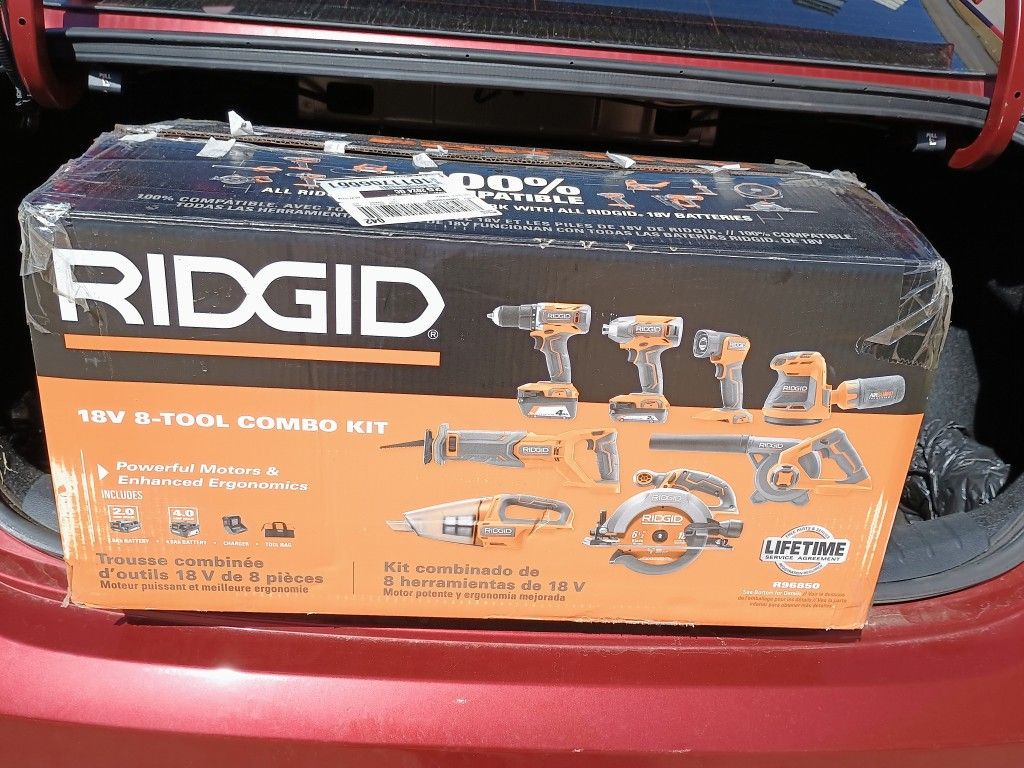 Rigid Tool Set! Must Sell!