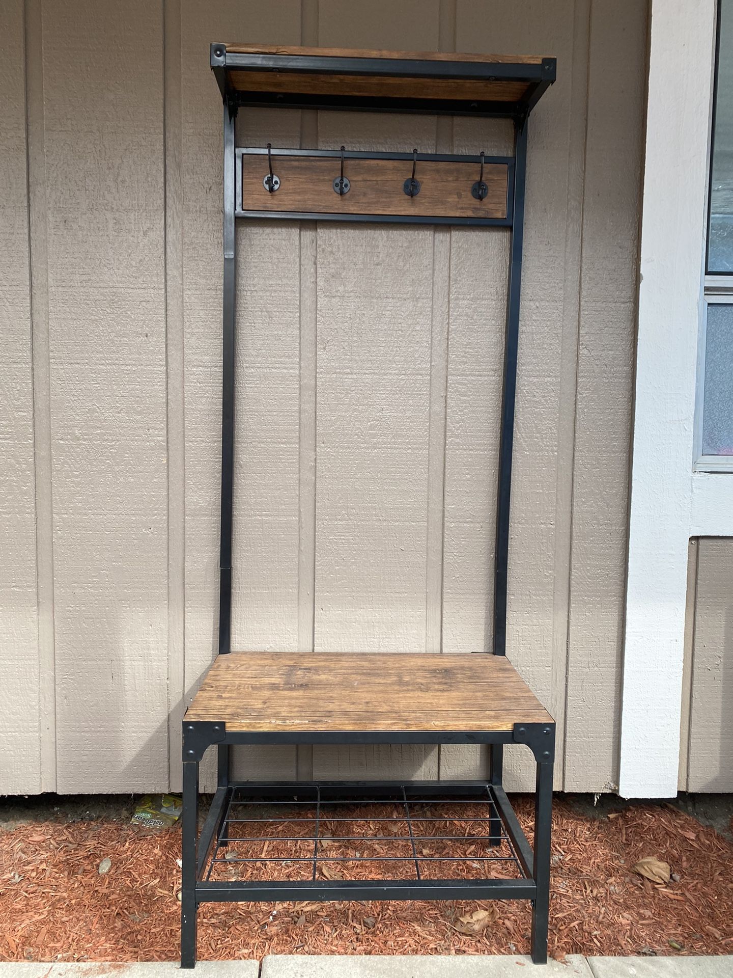 Coat Rack & Bench