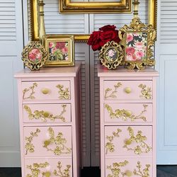 NIGHTSTAND SET (2) -WOOD