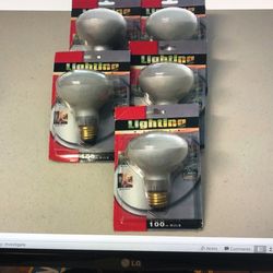 Lighting 100 W Bulbs