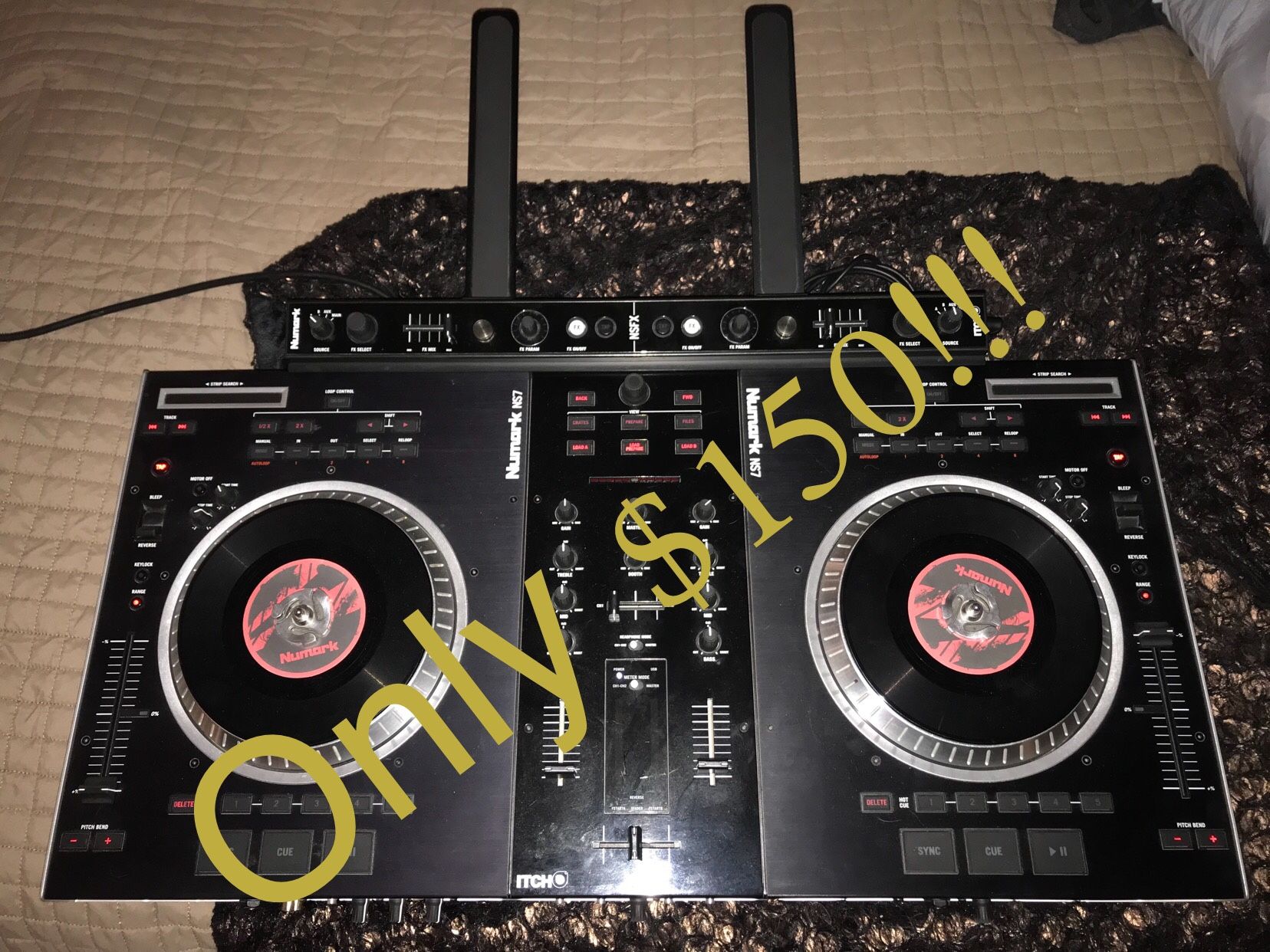 Numark NS7 dj turntables with NSFX bar for Sale in Las Vegas, NV OfferUp