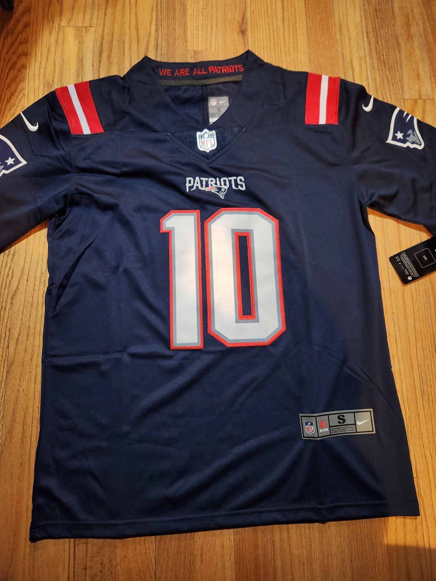 New England Patriots New England Patriots Rugby uniform No.10 Drake Maye jersey