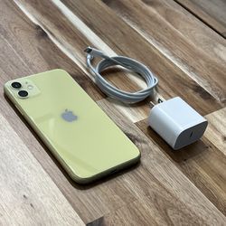 iPhone 11 | 64GB | Yellow | Unlocked w/charger