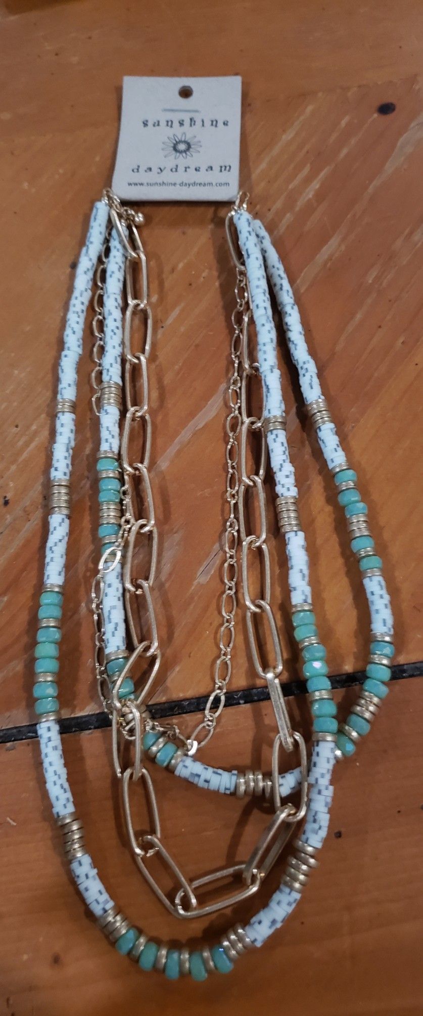 Sunshine Daydream Turquoise Necklace
