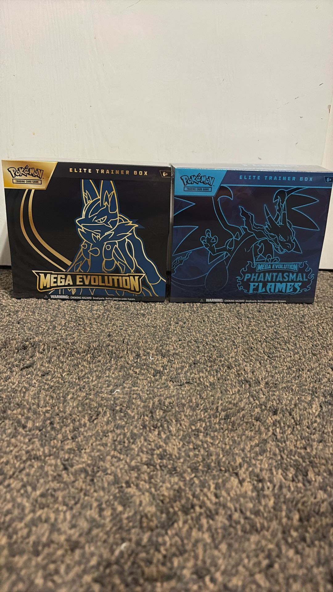 Pokémon Tcg Mega Evolution Base Set And Phantasmal Flames Etb