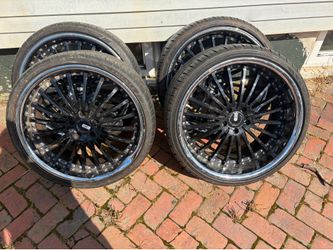 22’staggered xo rims