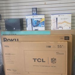 54" TCL TV  for movies, gaming, and game day crystal-clear picture, unbeatable price This week only