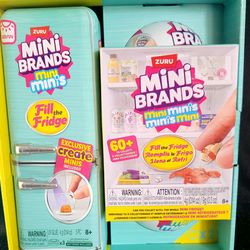 Mini brands Fill the fridge + two surprise balls