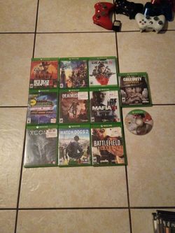 Xbox One Games Lot of 10