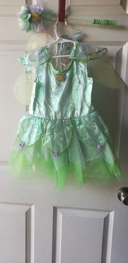 Tinkerbell Costume Disney Store Authentic
