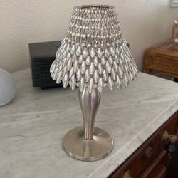 Pottery Barn Candle Holder Lamp