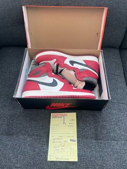 Size 10 Air Jordan 1 Retro High OG 'Chicago Lost & Found'