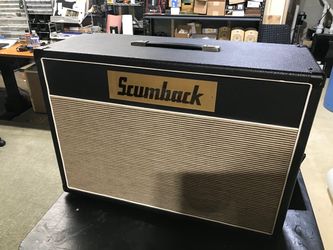 JL 2X12" Custom Cab W/ 2 X Original Blue Scumback Speakers