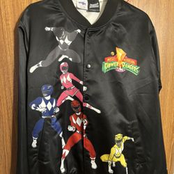 Power Rangers Chalk line Jacket Size M