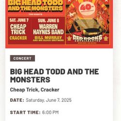Big Head Todd Tickets