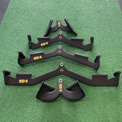 KKH Ergonomic Lat Pulldown & Row Attachment Set (5 Pieces) – Rare / Discontinued