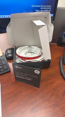 GE Cync Full Color Direct Connect Light Strip & Light Strip Extension