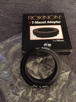 ROKINON T-MOUNT FOR NIKON