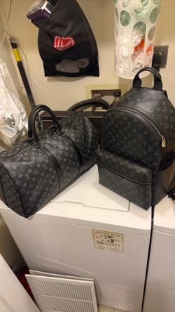 Duffle bag and book bag