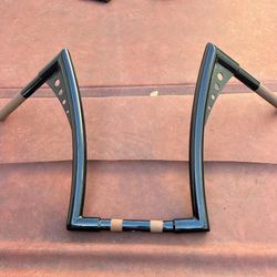 Harley Davidson Universal Motorcycle Ape Hangers Handlebar  1 Inch Mount