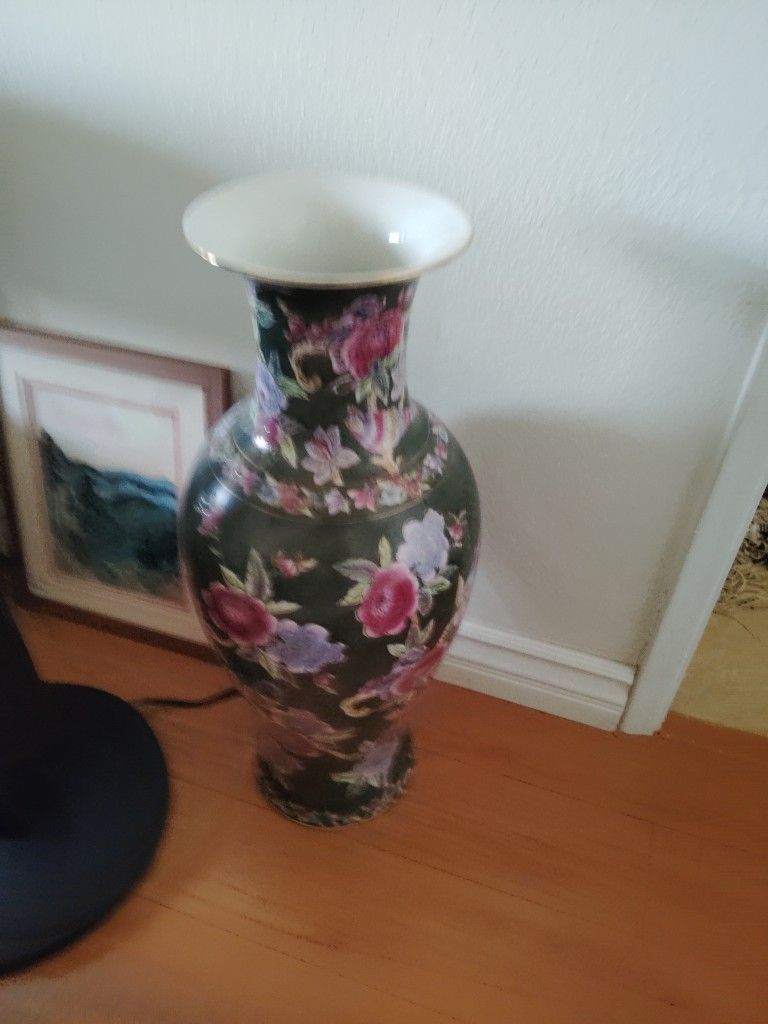 Large Asian Vase